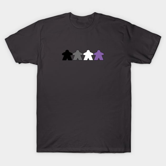 Asexual Meeples T-Shirt by Basilisk